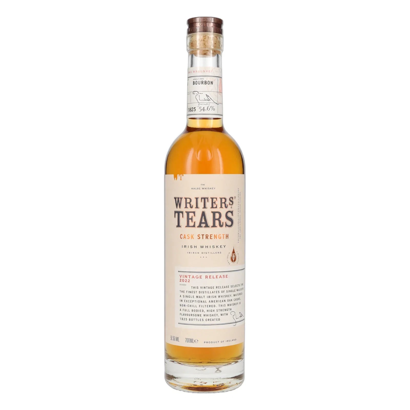 Writer's Tears Cask Strength 2022 Release Limited Edition