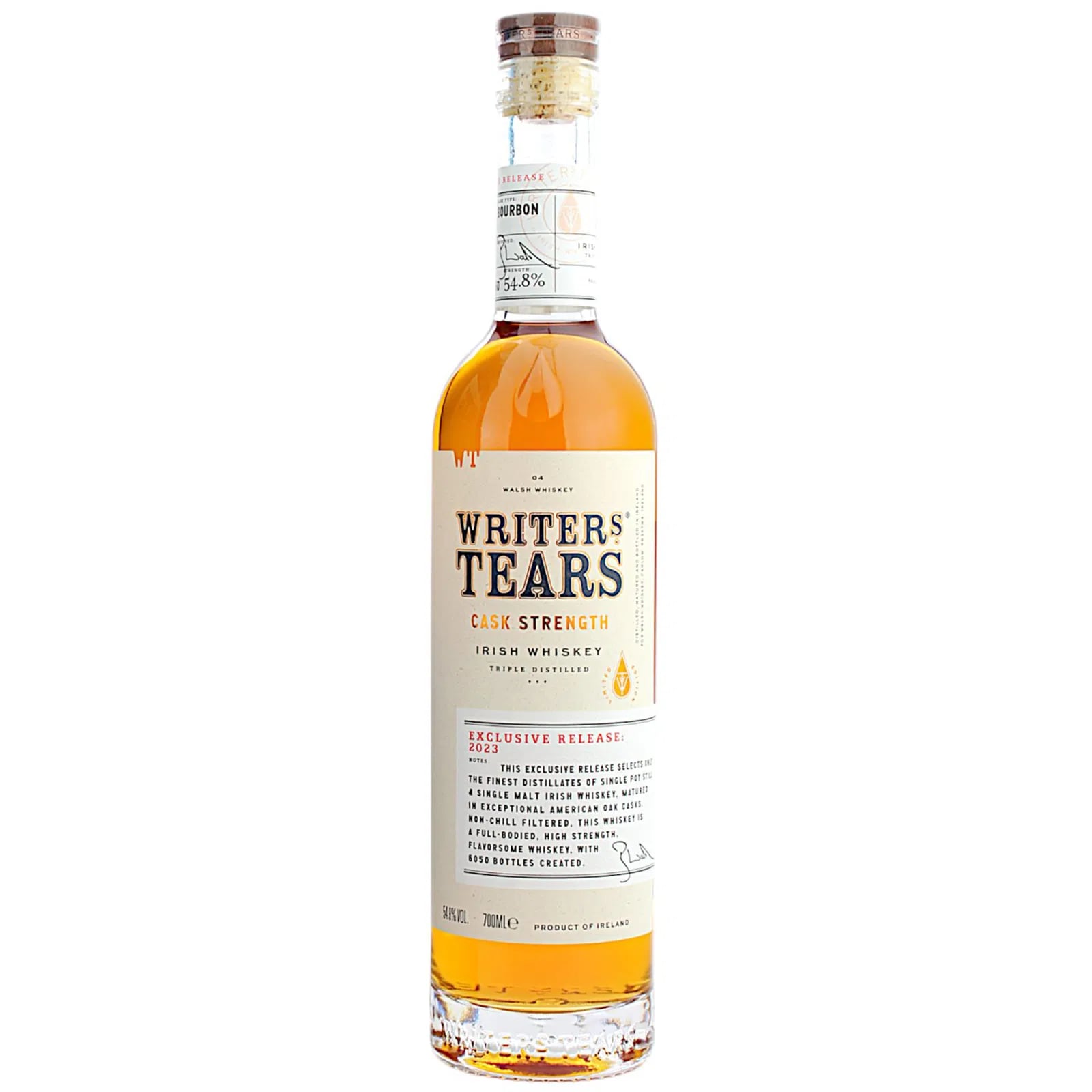 Writers Tears Cask Strength Release 2023 Limited Edition