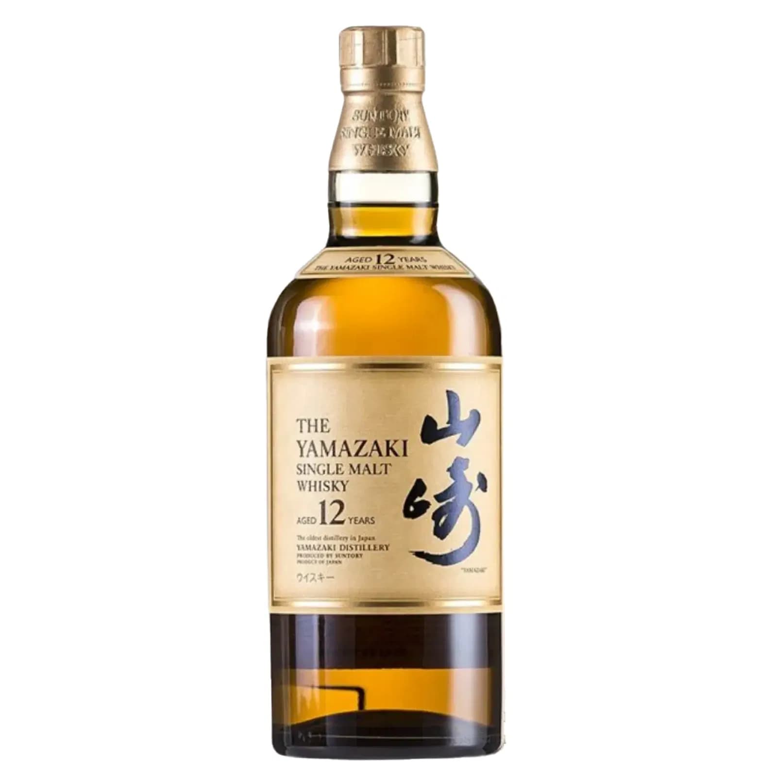Yamazaki 12 Years Old Single Malt Japanese Whisky Old Label