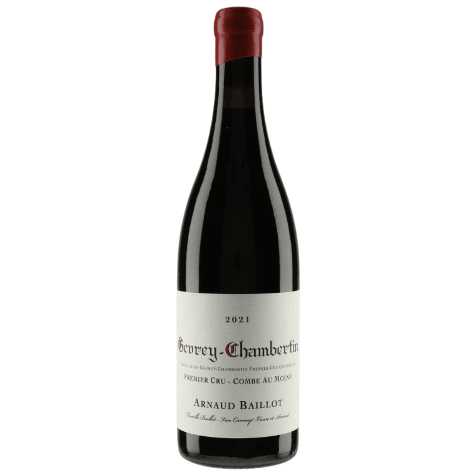 Arnaud Baillot Gevrey Chambertin 1er Cru Combe au Moine 2021