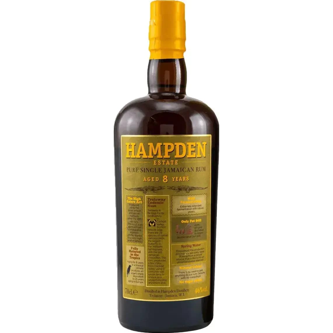Hampden Estate 8 Years Old Pure Single Jamaican Rum