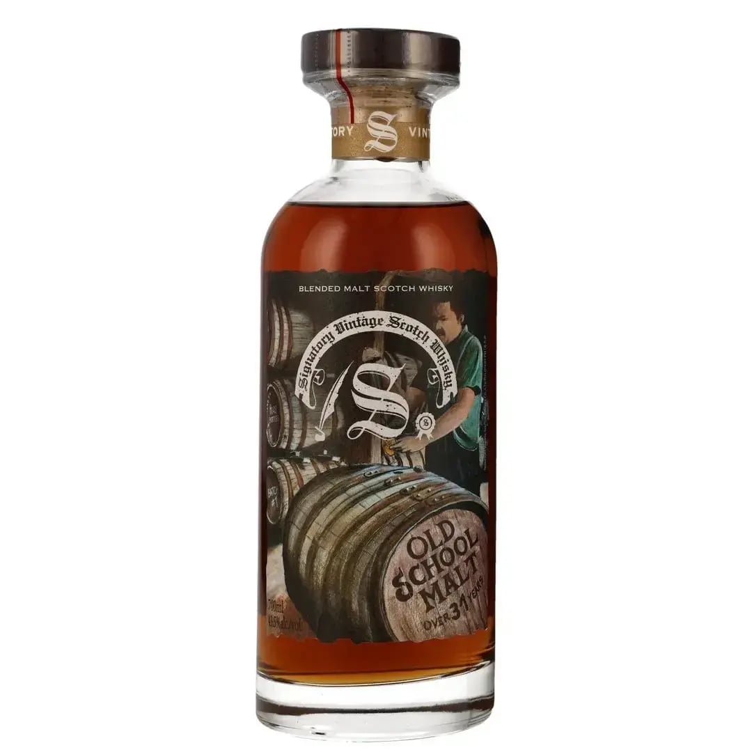 31 Years Old Blended Malt Scotch Old School Malt Singatory Vintage