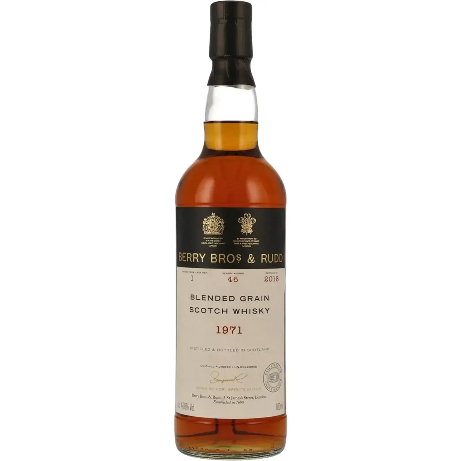 46 Years Old 1971 Blended Grain Berry Bros & Rudd 1