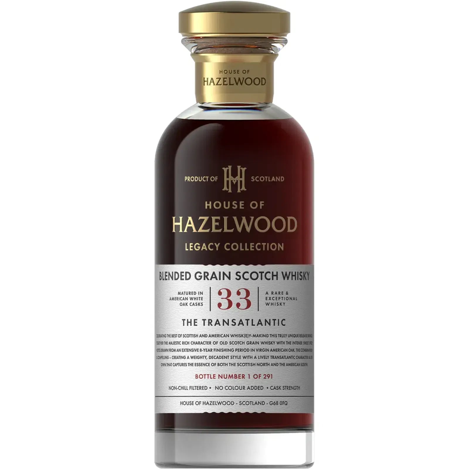 House of Hazelwood 33 Years Old Legacy Collection - The Transatlantic