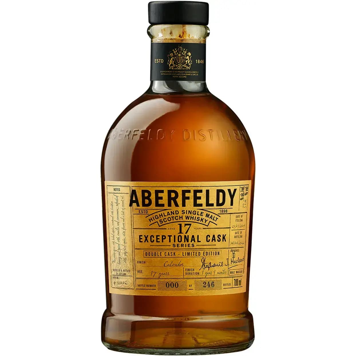 Aberfeldy 17 Years Old 2004 Exceptional Cask Series Cask Nr.100002