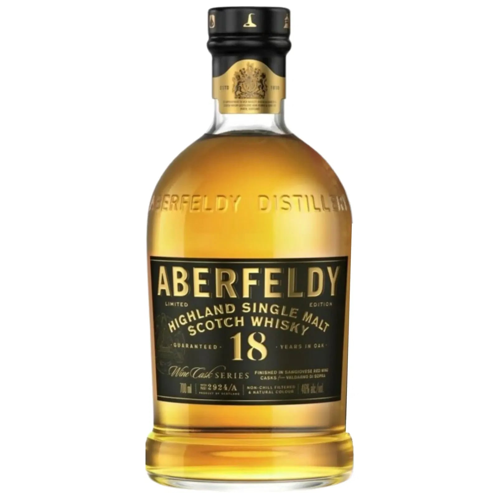 Aberfeldy 18 Years Old Sangiovese Cask Finish.