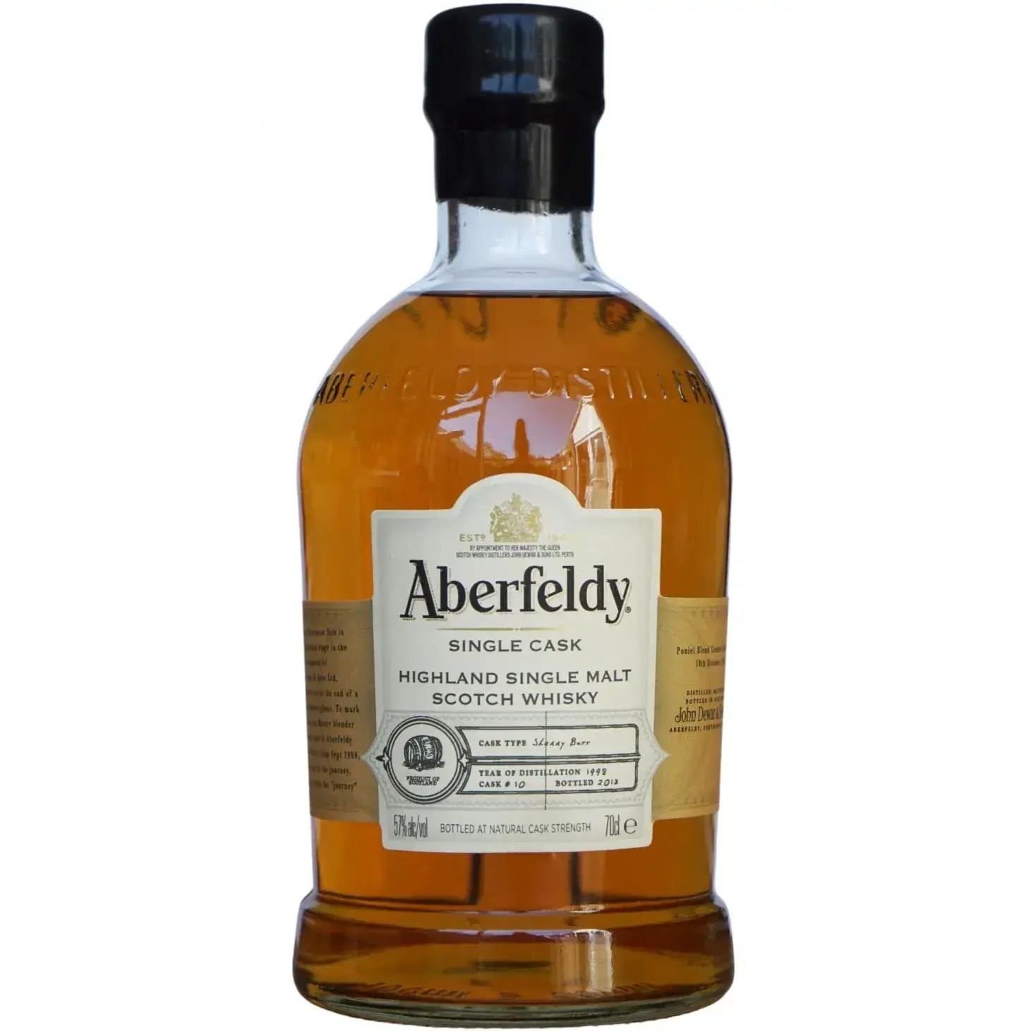 Aberfeldy 1998 Single Cask Bottling Cask Nr.10