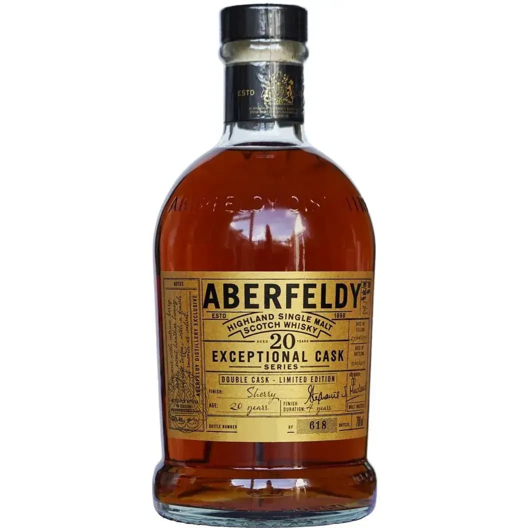 Aberfeldy 20 Years Old 1998 Exceptional Cask Series Cask Nr.119