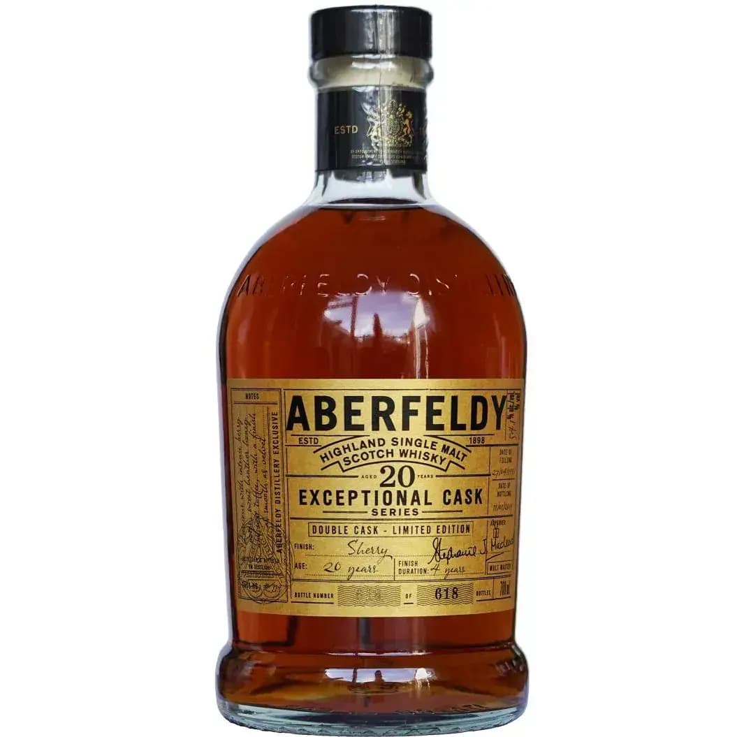 Aberfeldy 20 Years Old 1998 Exceptional Cask Series - Small Batch - Limited Edition Cask Nr.116