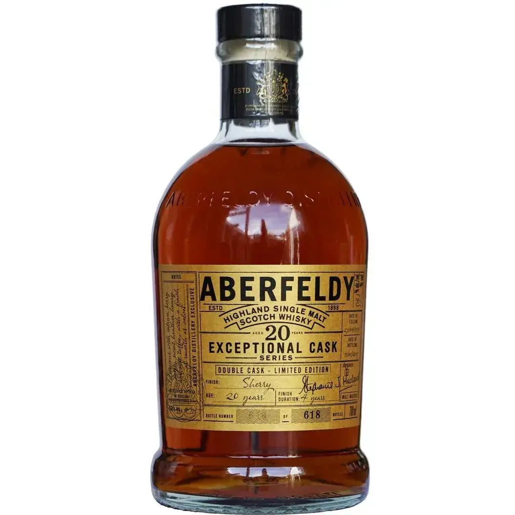 Aberfeldy 20 Years Old 1998 Exceptional Cask Series - Small Batch - Limited Edition Cask Nr.116