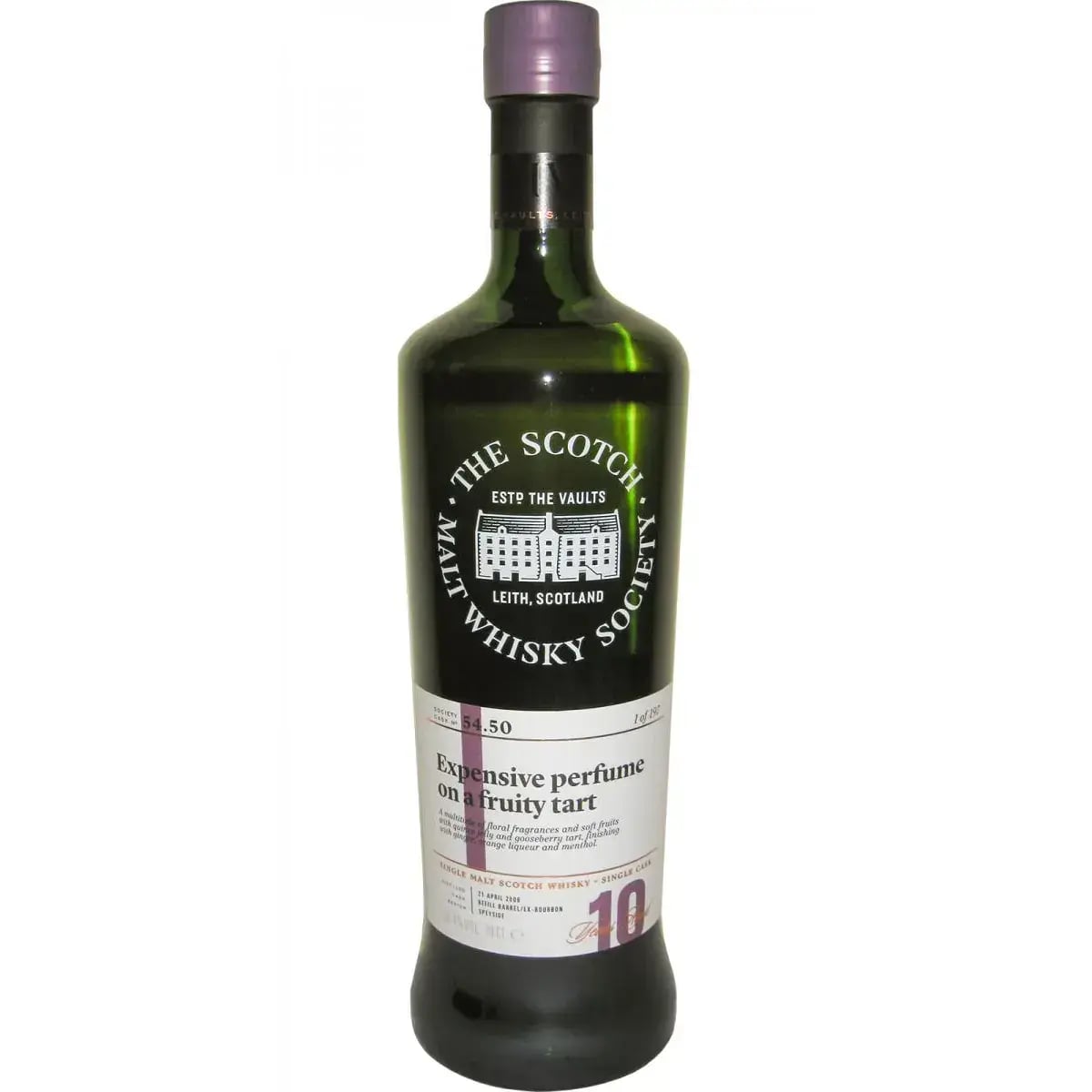 Aberlour 10 Years Old 2006 Expensive perfume on a fruity tart The Scotch Malt Whisky Society Cask Nr.54.50