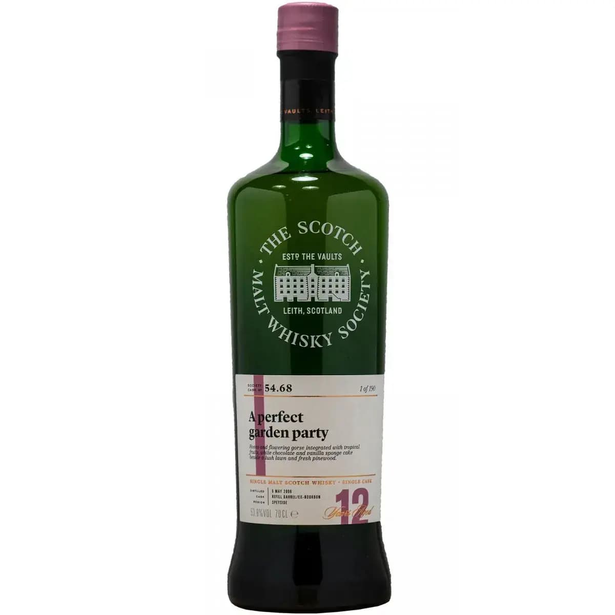 Aberlour 12 Years Old 2006 A perfect garden party The Scotch Malt Whisky Society Cask Nr.54.68
