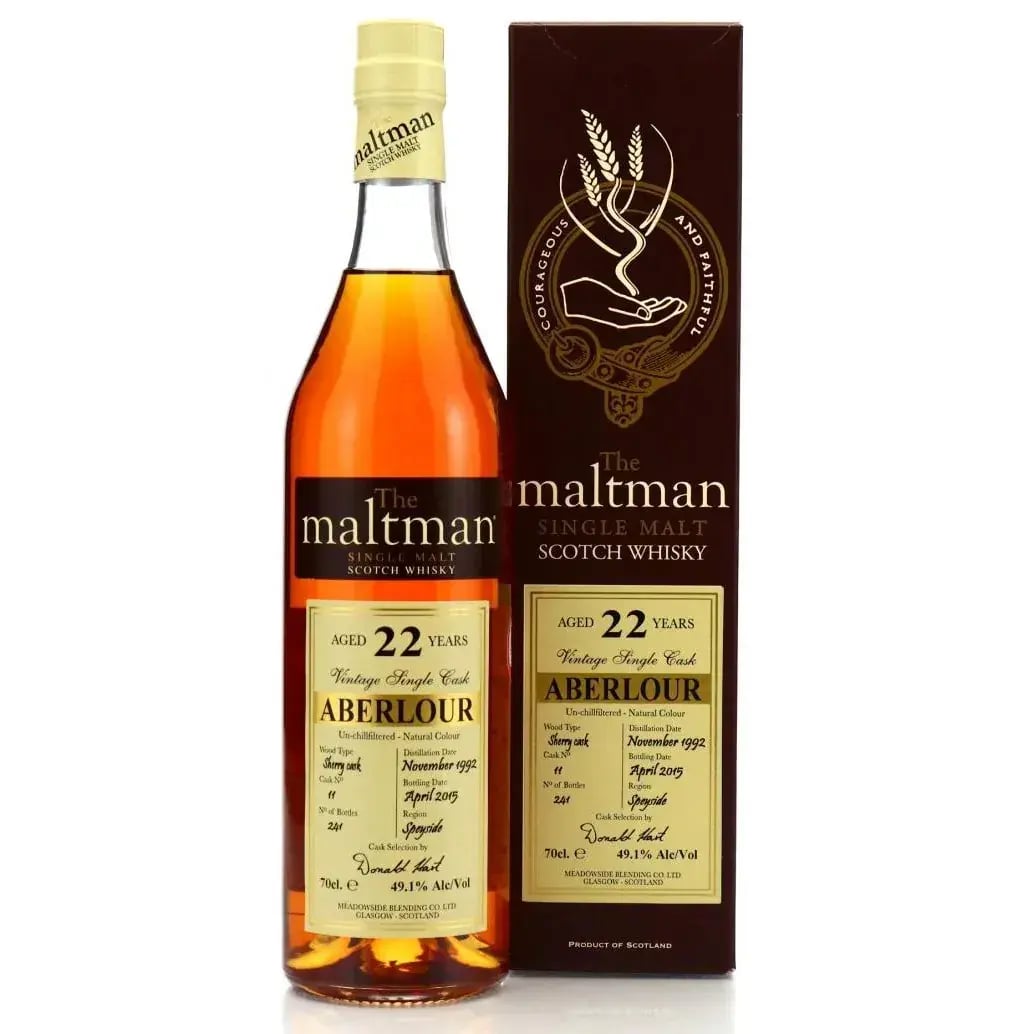Aberlour 22 Years Old 1992 The Maltman Meadowside Blending Cask Nr.11