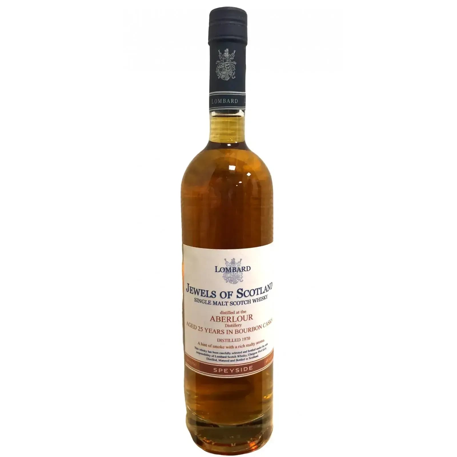 Aberlour 25 Years Old 1970 Jewels of Scotland Lombard