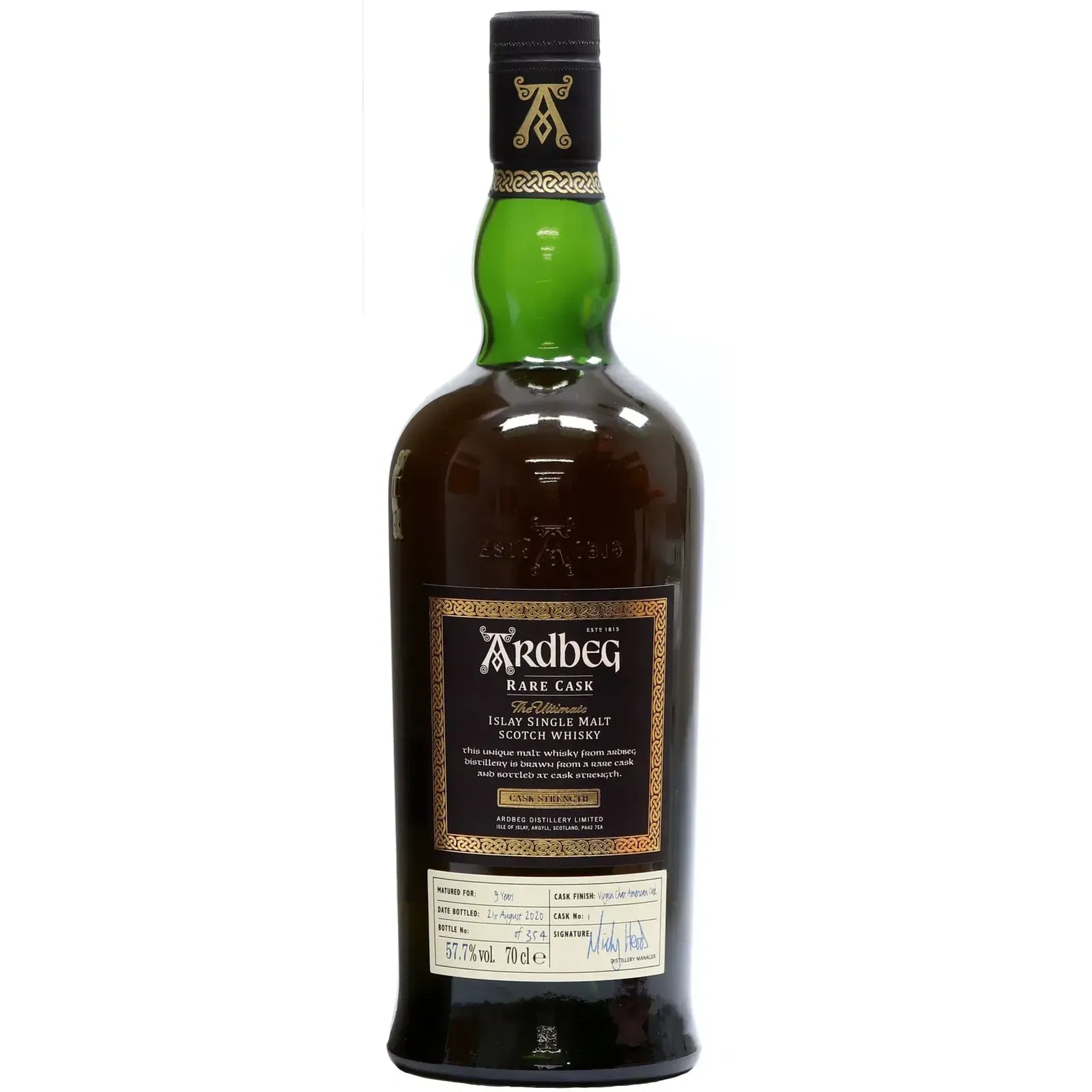 Ardbeg 9 Year Old Rare Cask Nr.001