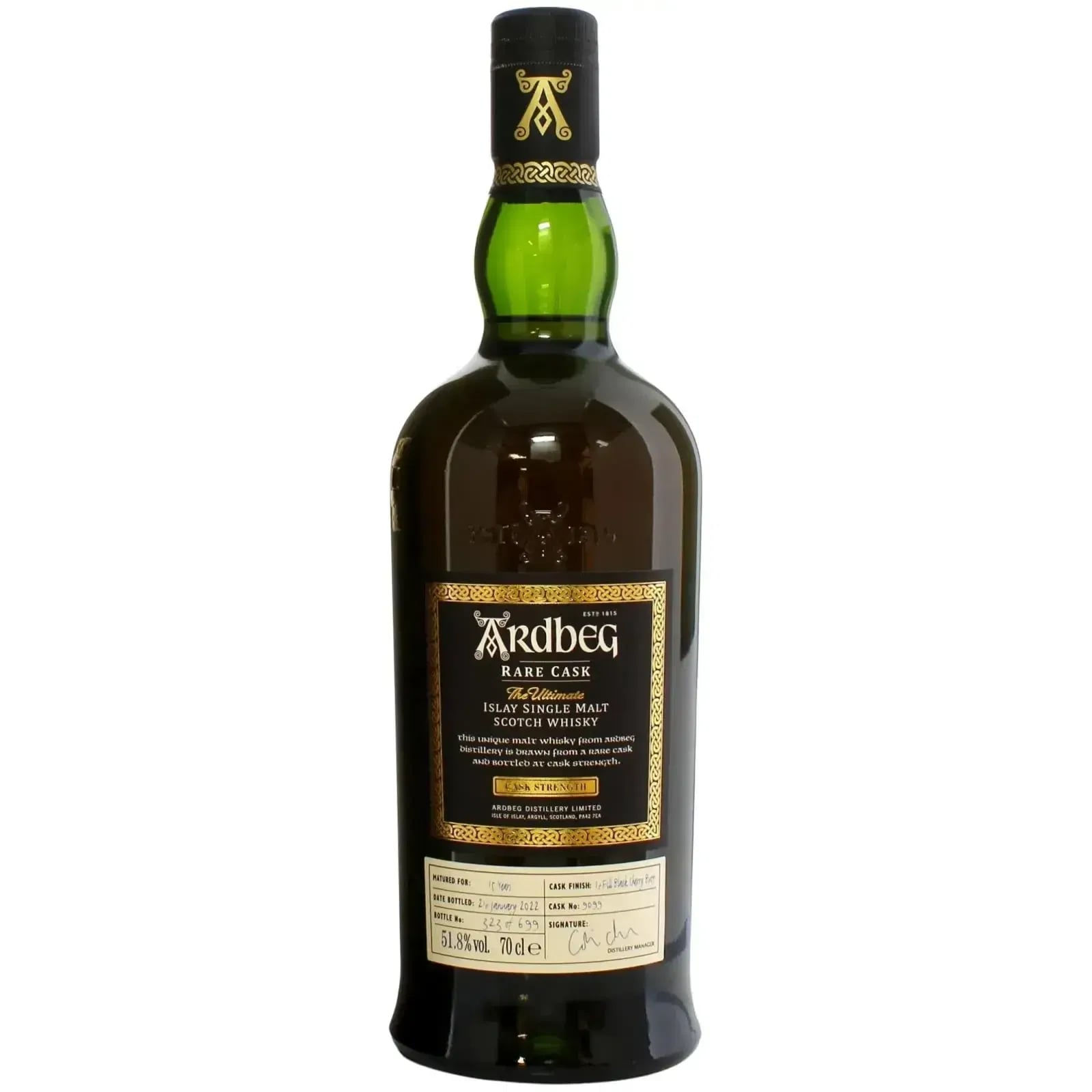Ardbeg 15 Year Old Rare Cask Nr.9099