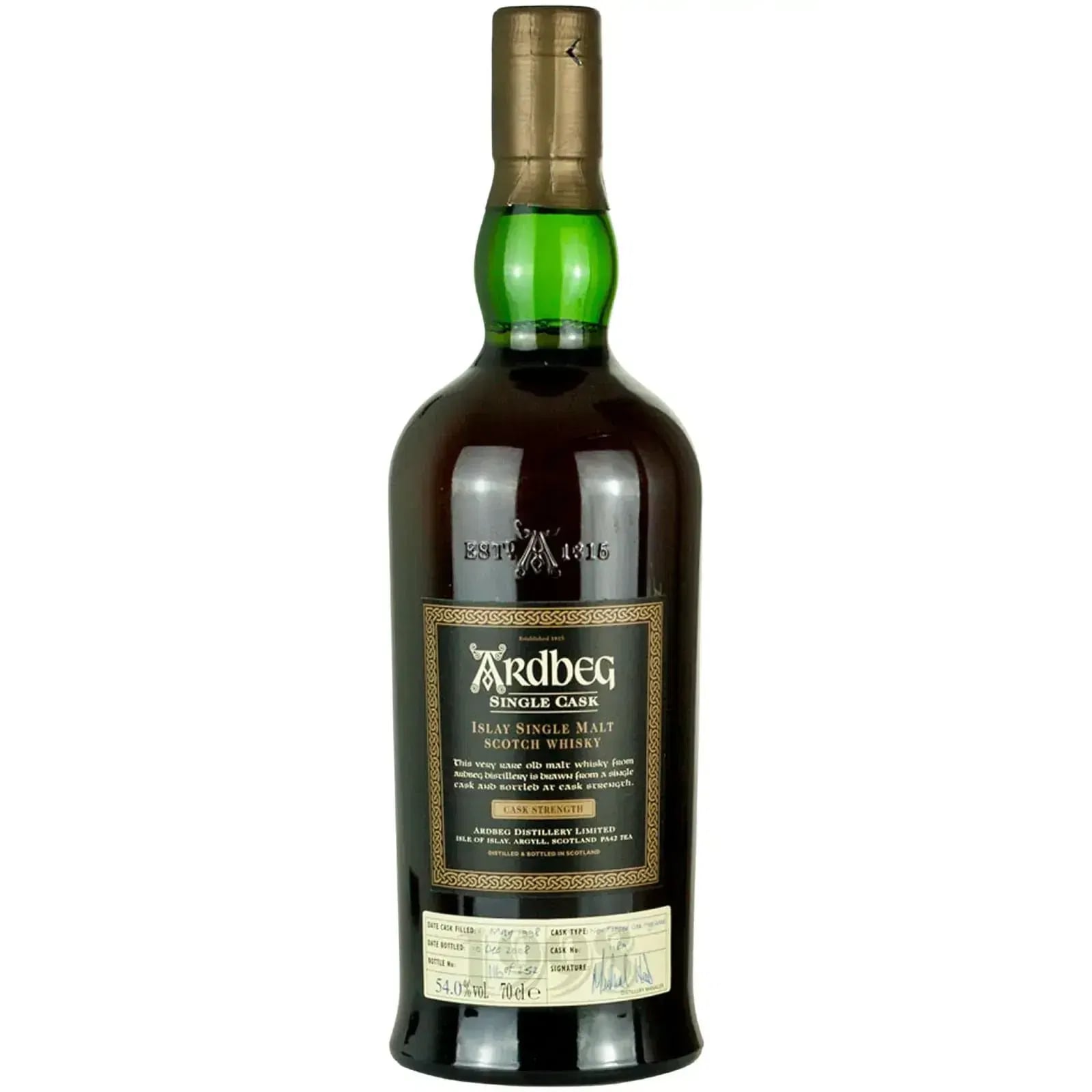 Ardbeg 1998 Feis Ile 2009 Cask Nr.1189