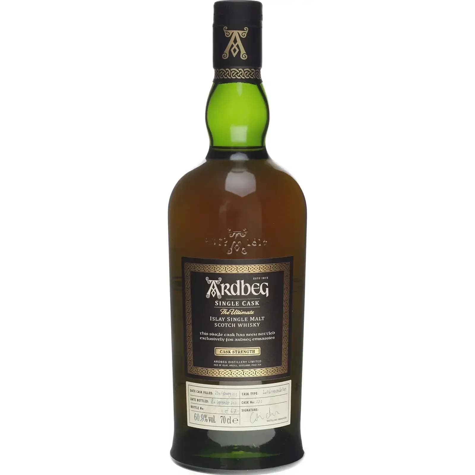Ardbeg 2013 Private Reserve Cask Nr.272