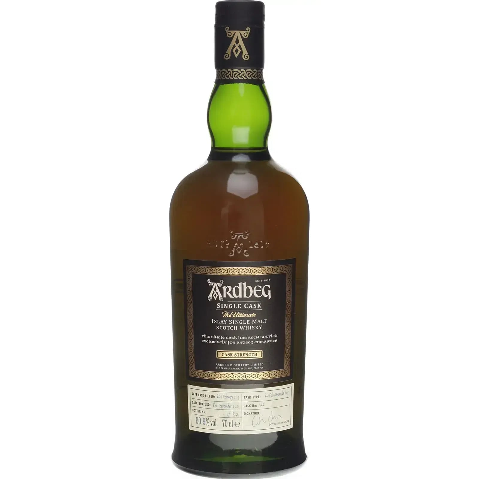 Ardbeg 2013 Private Reserve Cask Nr.272