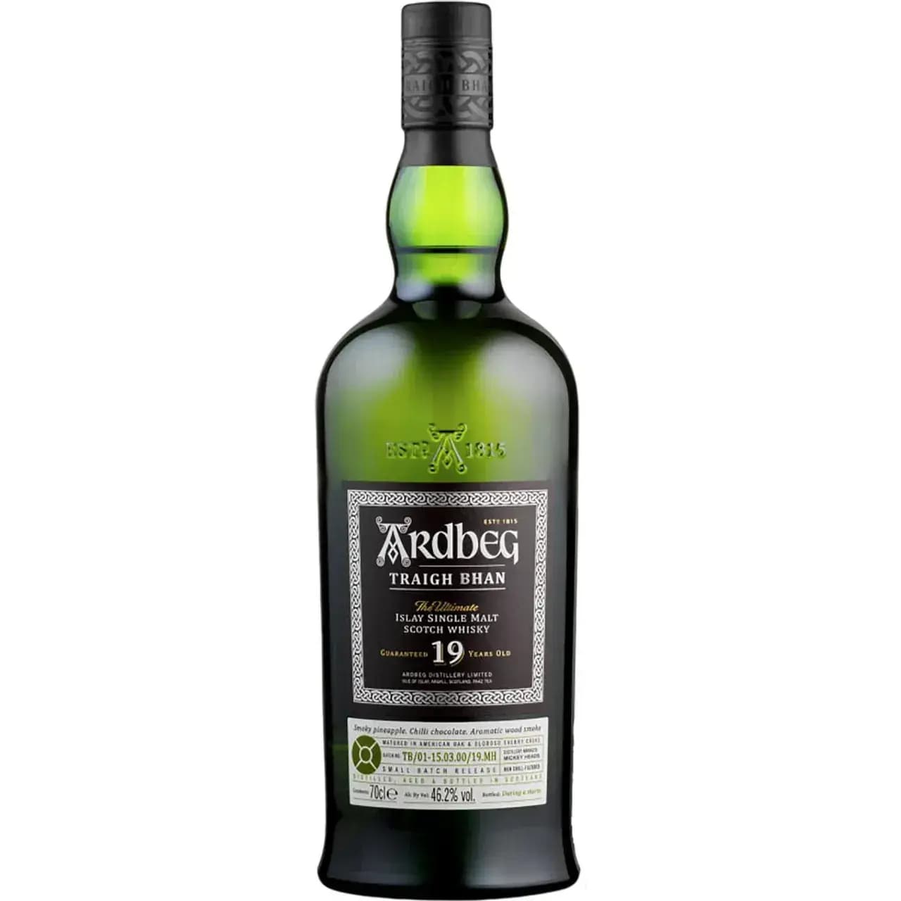 Ardbeg 19 Years Old Traigh Bhan Small Batch Release Batch 1