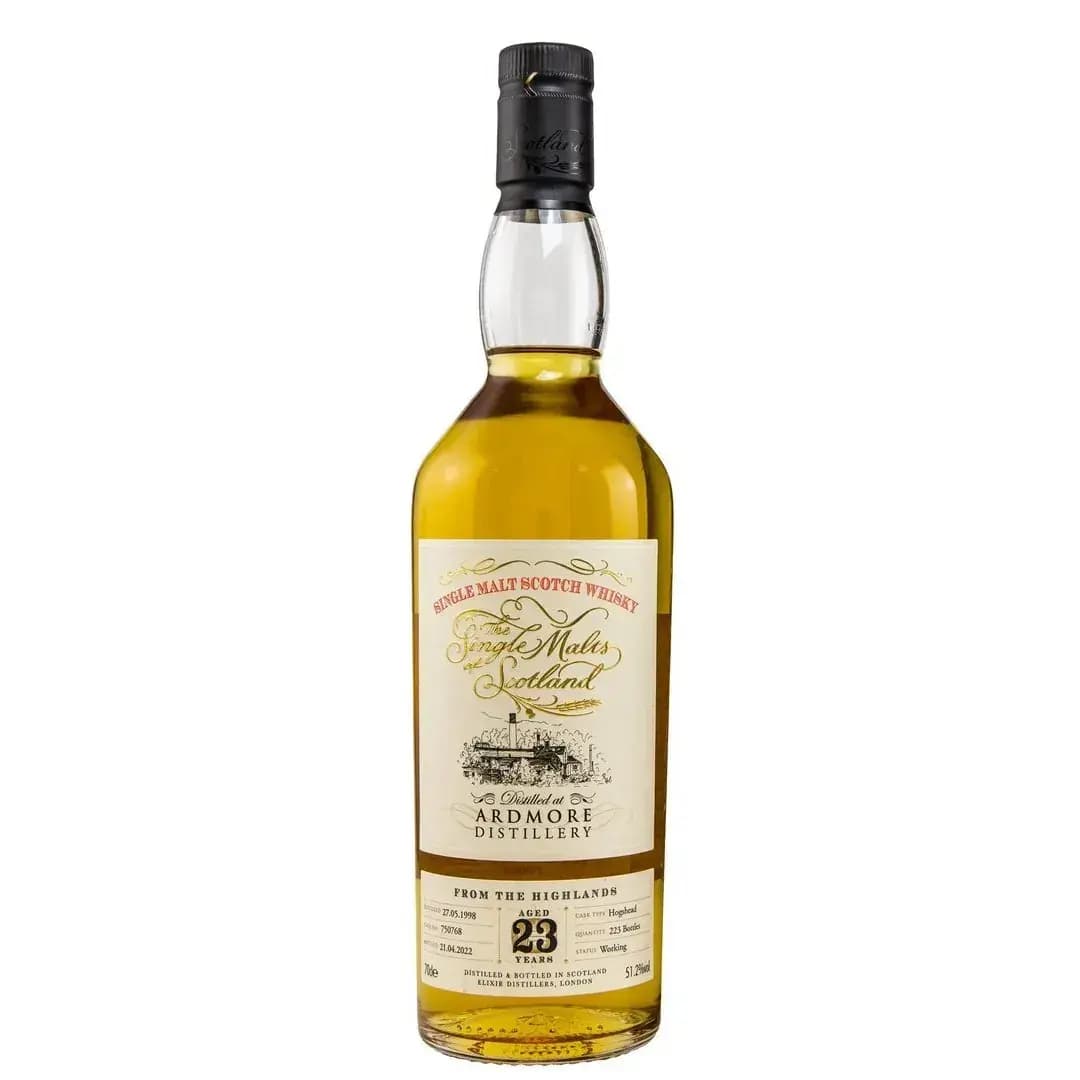 Ardmore 23 Years Old 1998 The Single Malts of Scotland Elixir Distillers 750768