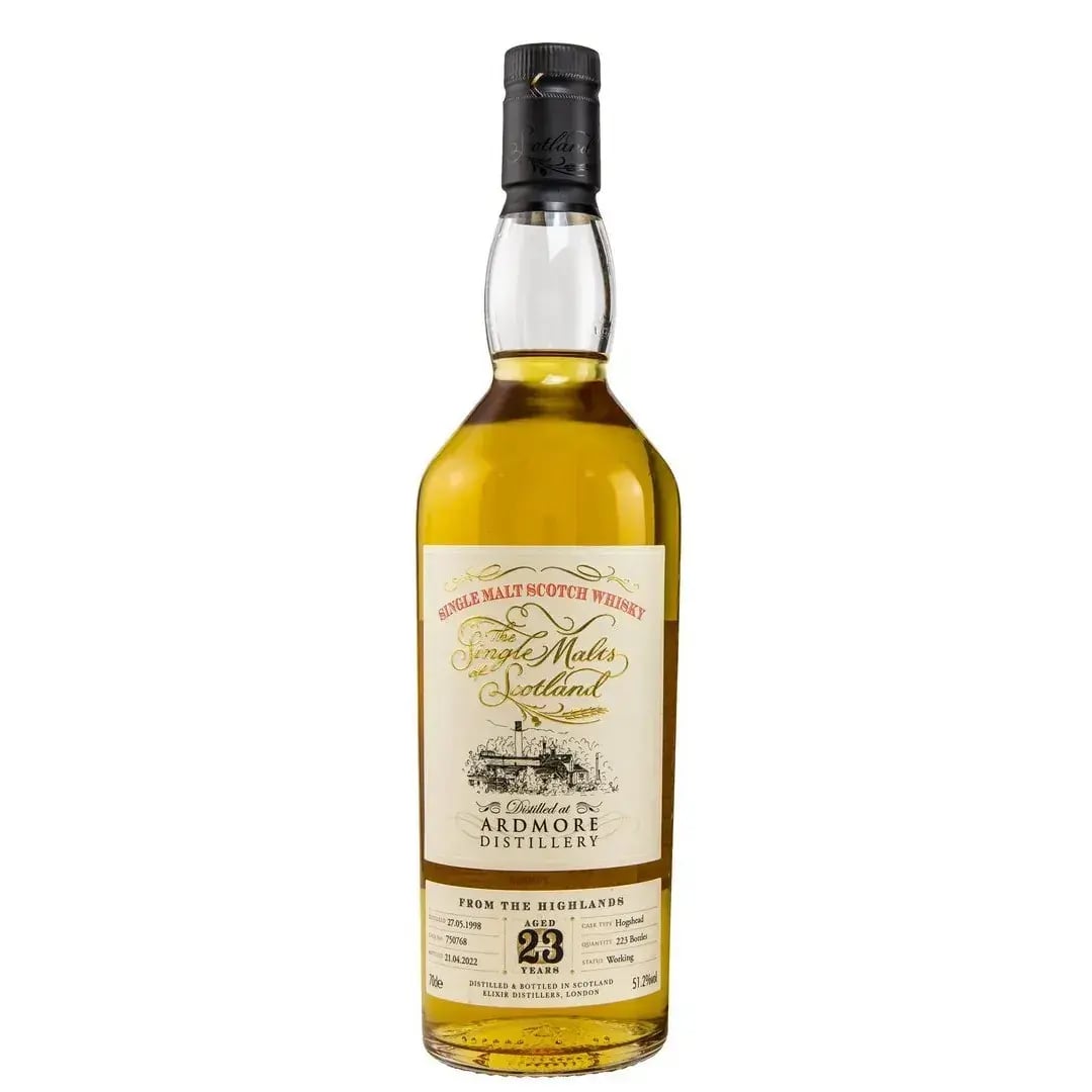 Ardmore 23 Years Old 1998 The Single Malts of Scotland Elixir Distillers 750768
