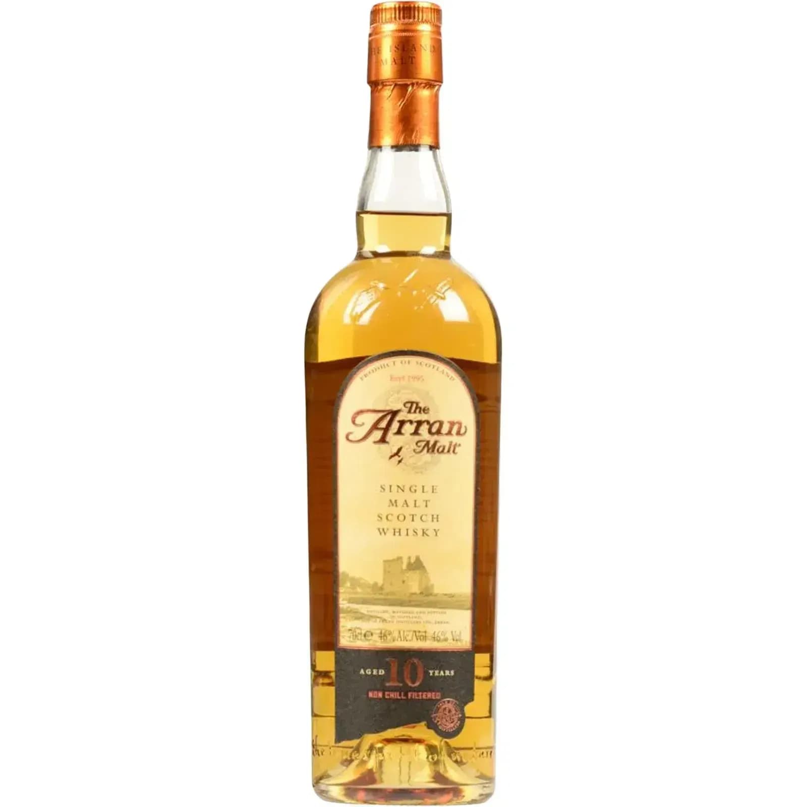 Arran 10 Years Old House Label