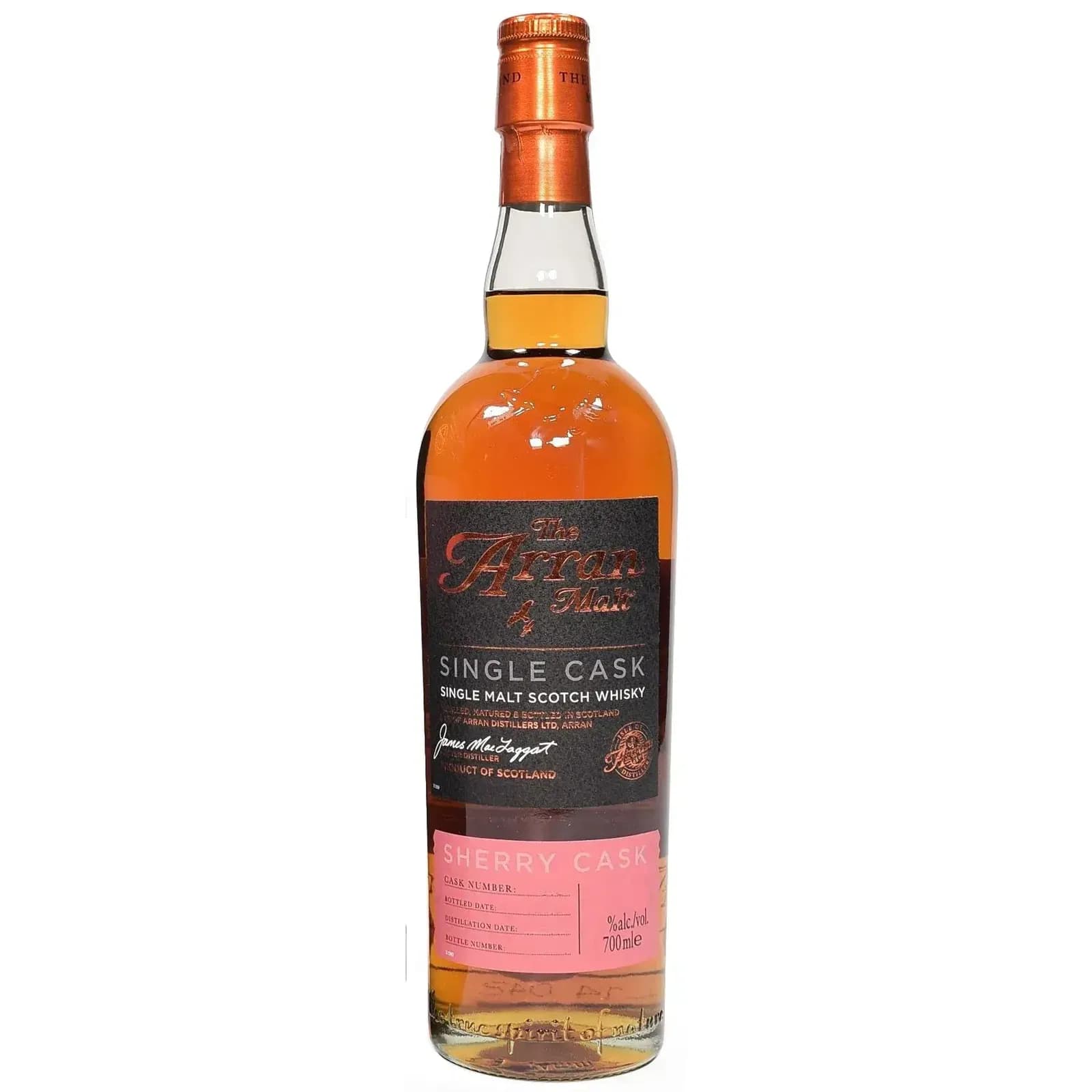 Arran 15 Years Old 1996 Sherry Cask Nr.1968
