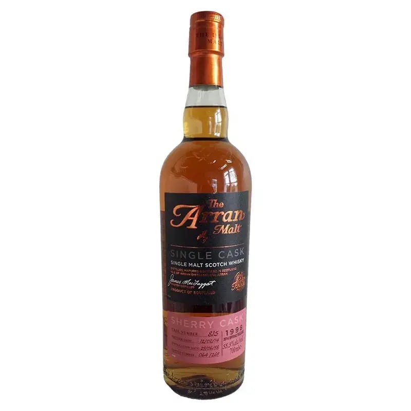 Arran 15 Years Old 1998 Single Cask - 2014 Spring Release Cask Nr.815