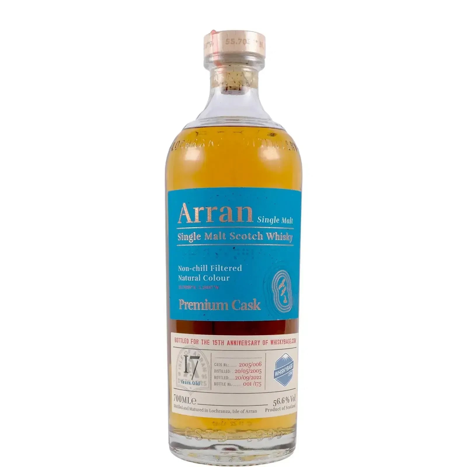 Arran 17 Years Old 2005 Premium Cask Nr.2005/006