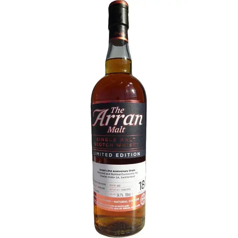Arran 18 Years Old 1997 Arran'S 21St Anniversary Dram Cask Nr.842