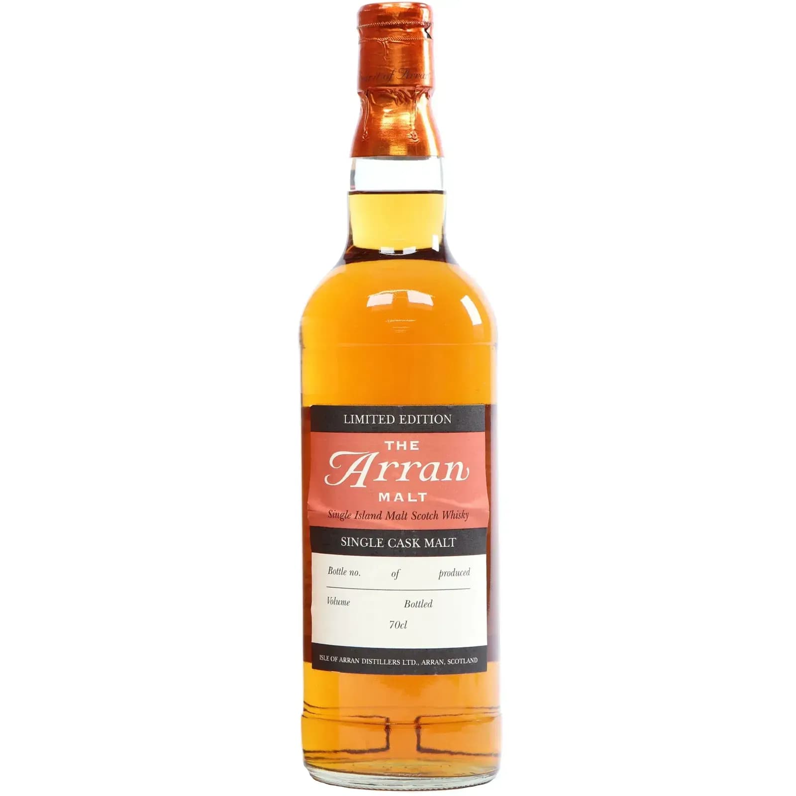 Arran 1995 Cask Nr.95/167