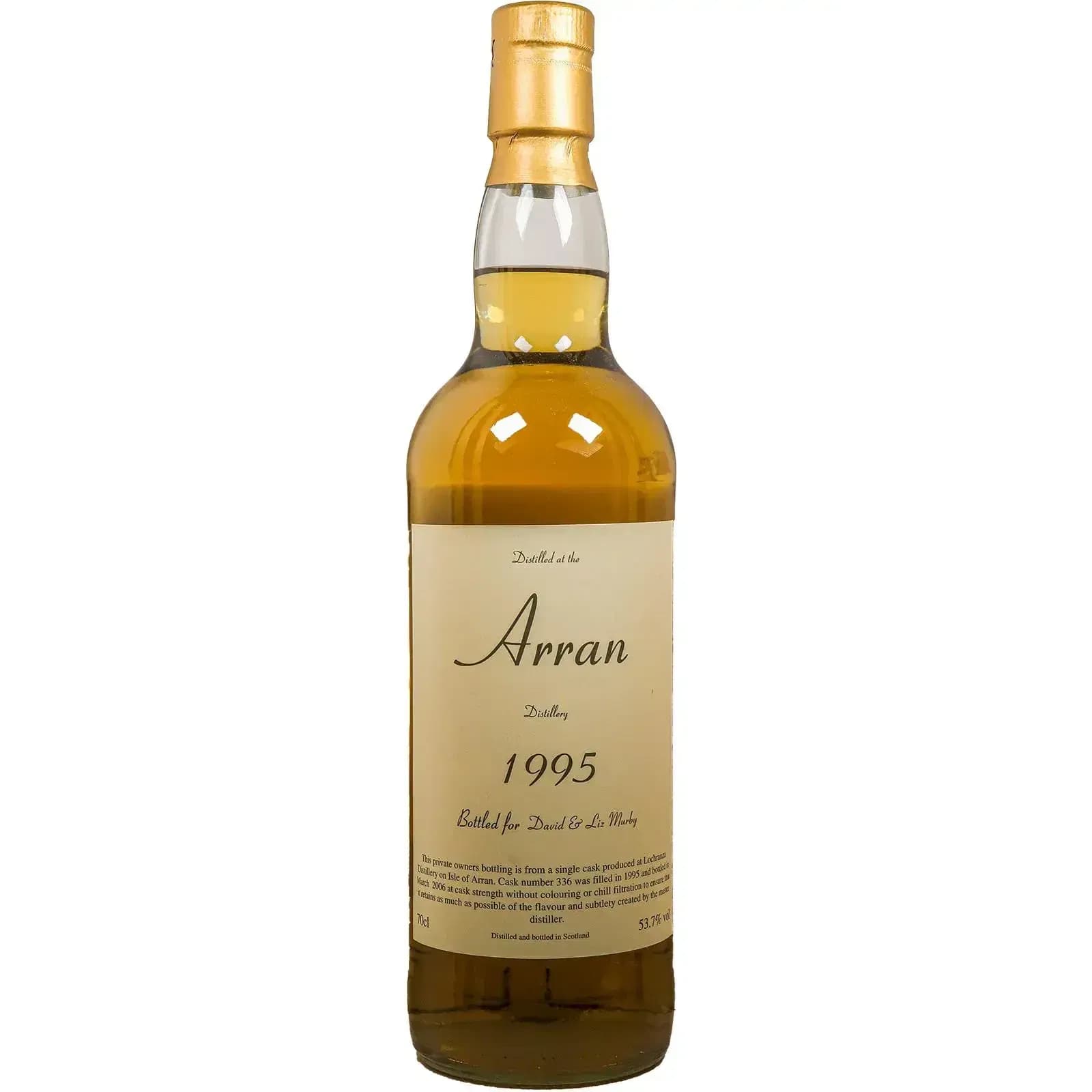 Arran 1995 Private Owner'S Bottling Cask Nr.336