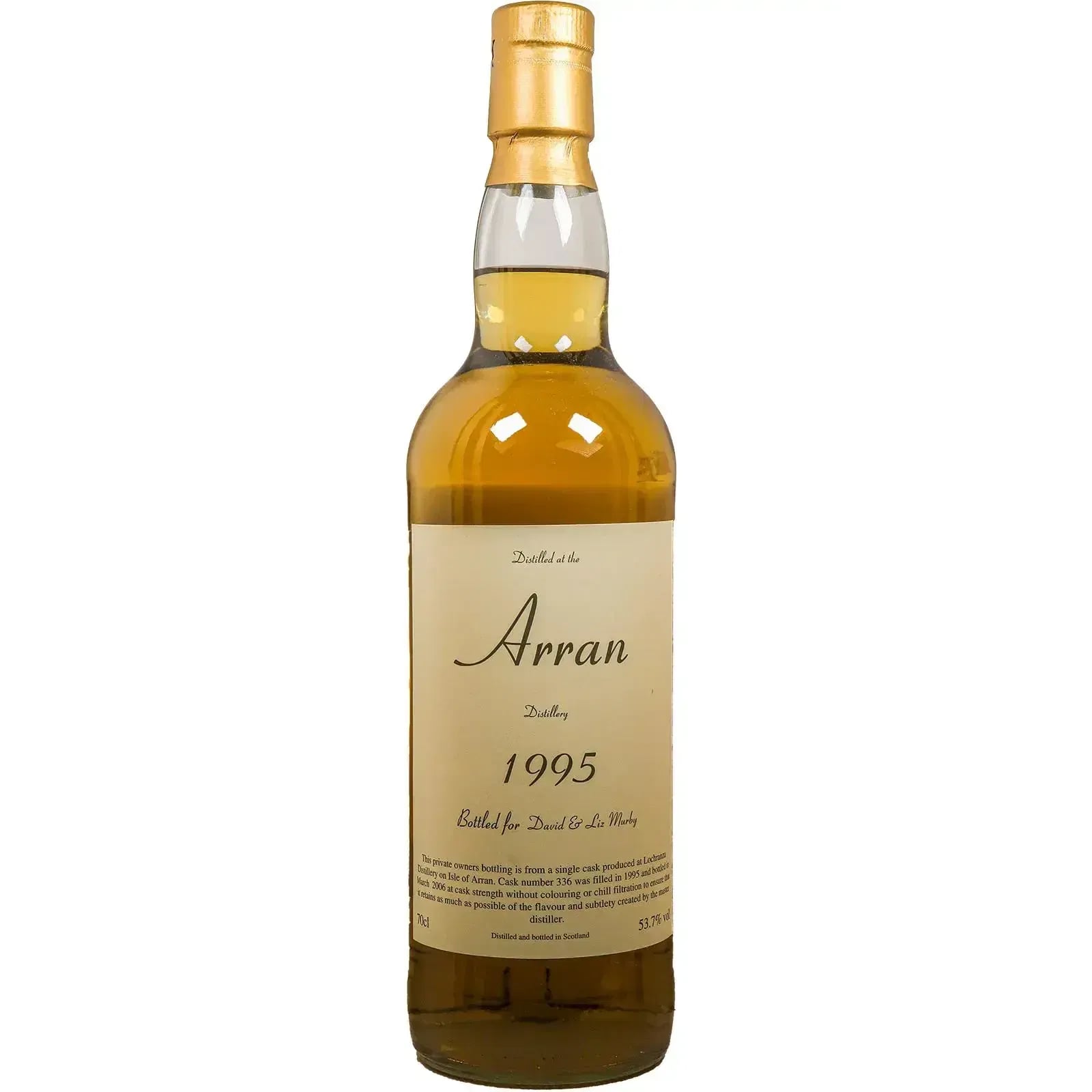 Arran 1995 Private Owner'S Bottling Cask Nr.336
