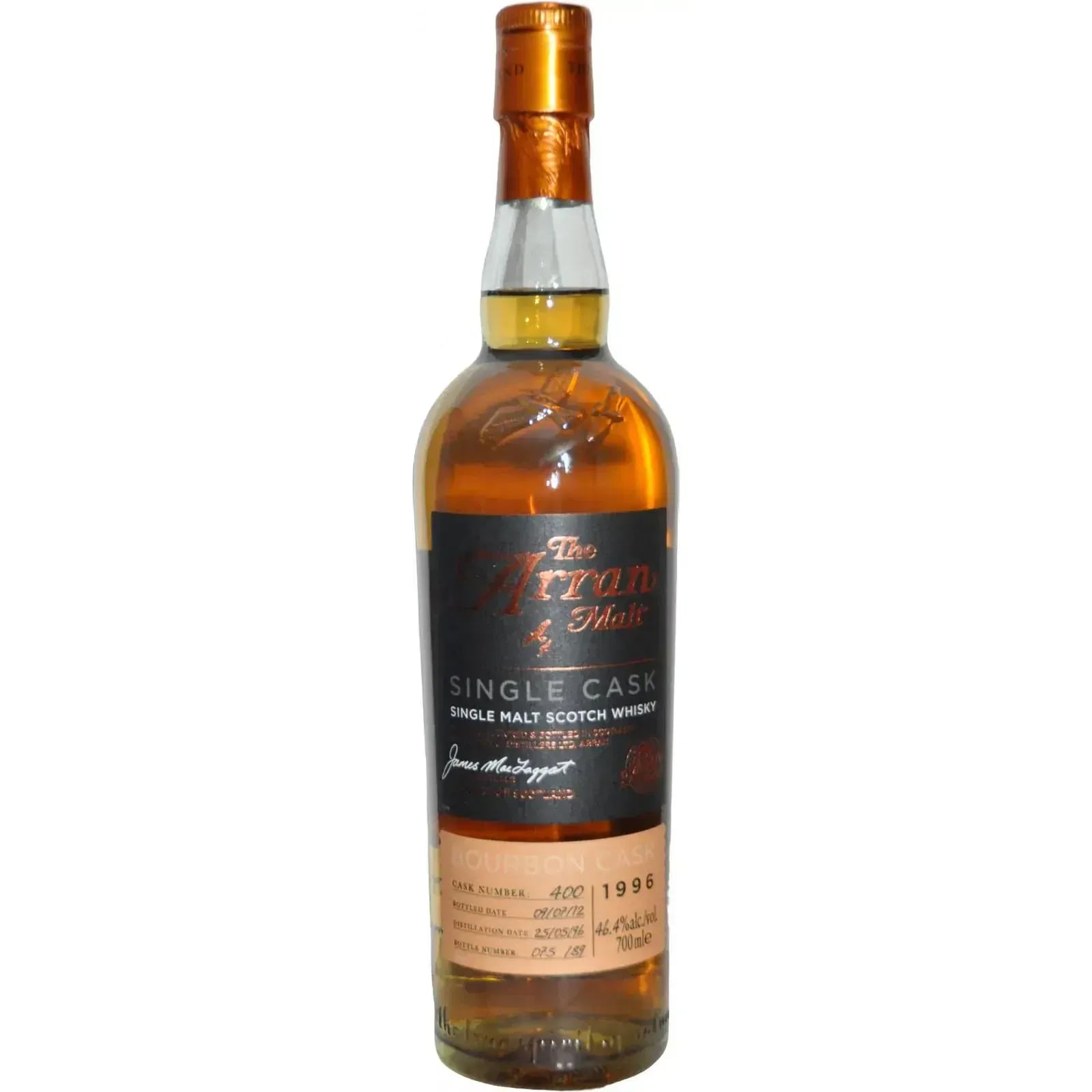 Arran 1996 Distillery Exclusive Cask Nr.400