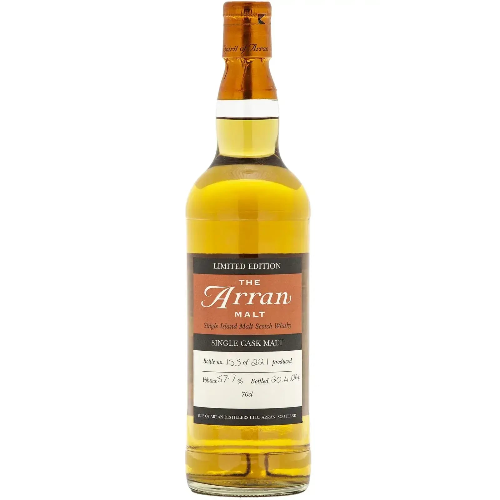 Arran 1996 Limited Edition - Single Cask Malt Nr.96/1448