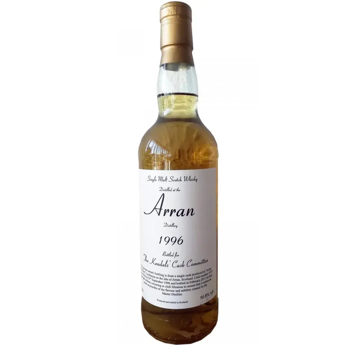 Arran 1996 Private Owner'S Bottling Cask Nr.1352
