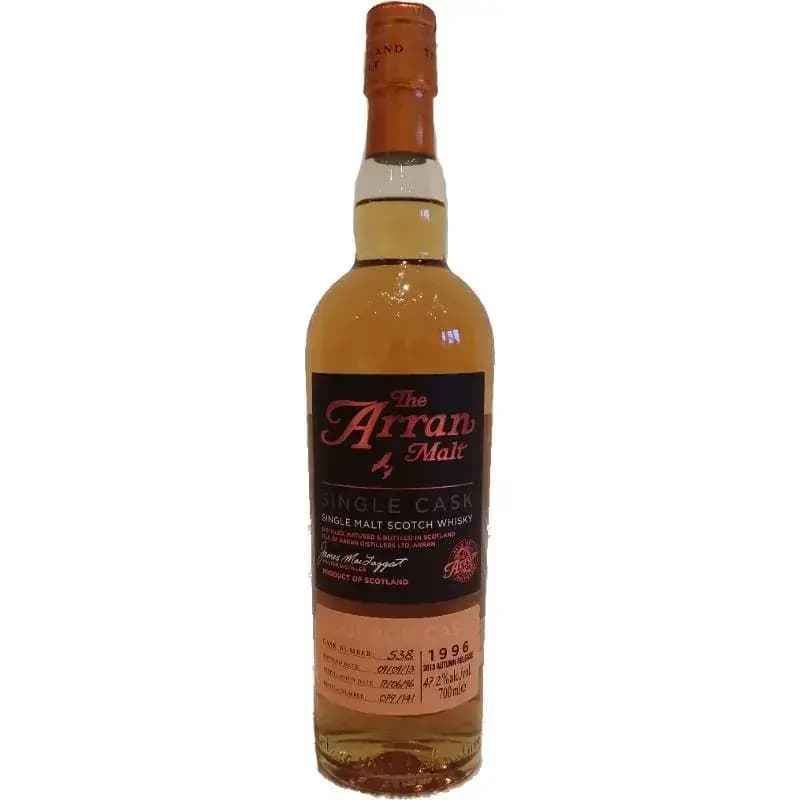 Arran 1996 Single Cask - 2013 Autumn Release Cask Nr.538