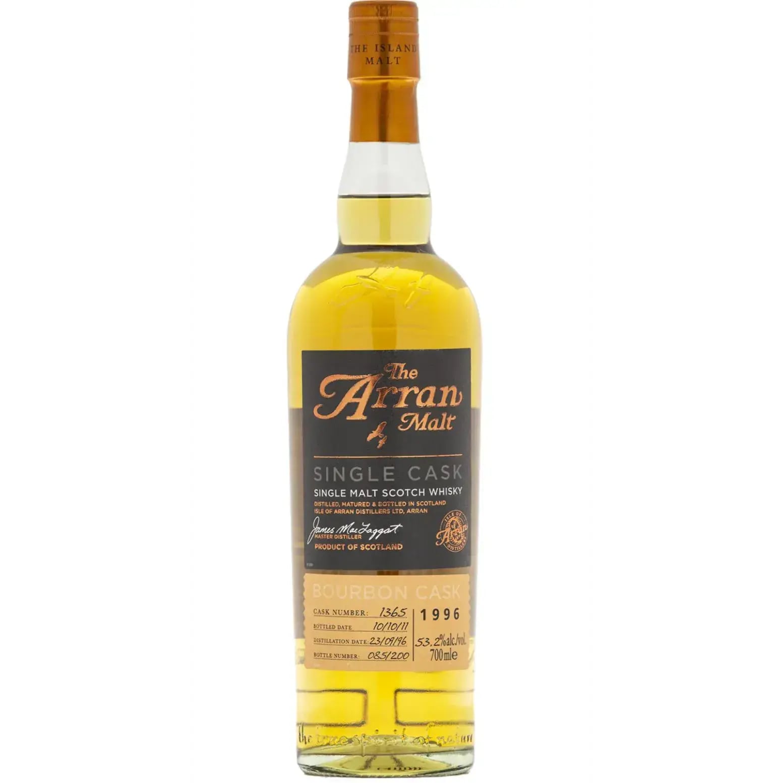 Arran 1996 Single Cask Nr.1365