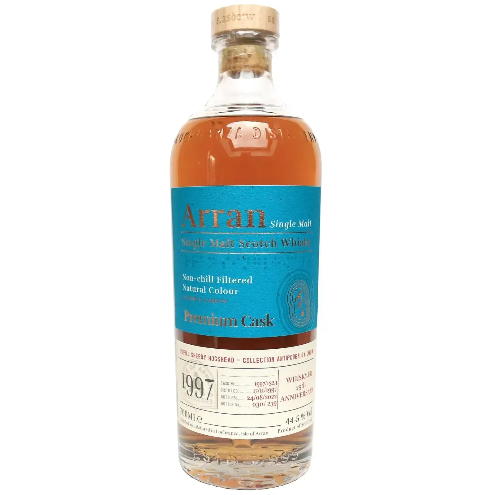 Arran 1997 Premium Cask Nr.1997/1323