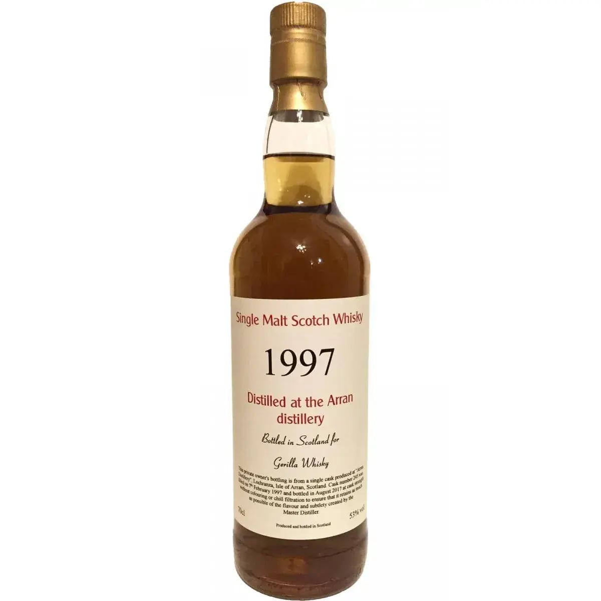 Arran 1997 Private Owner'S Bottling Cask Nr.245