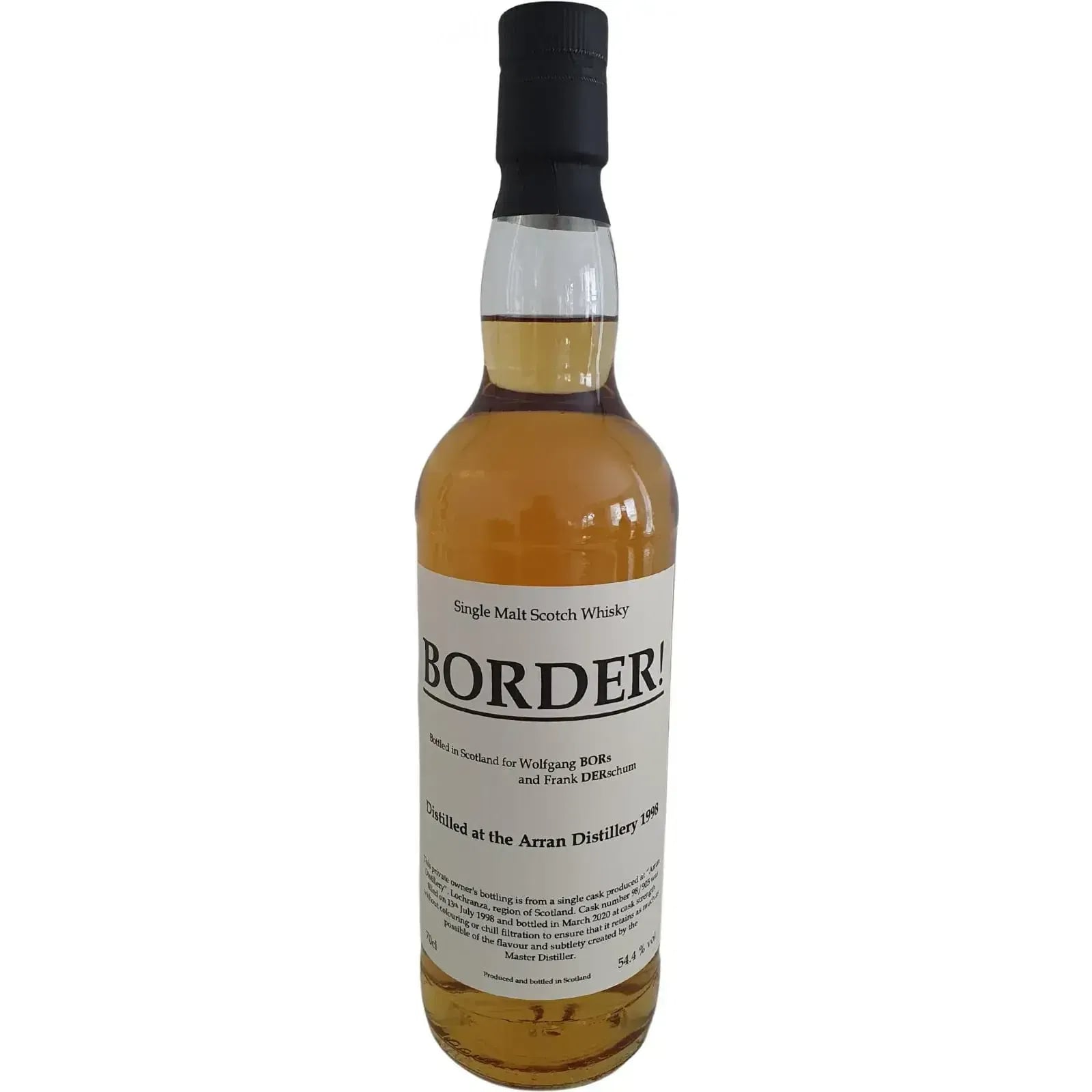 Arran 1998 Border! Cask Nr.98/905