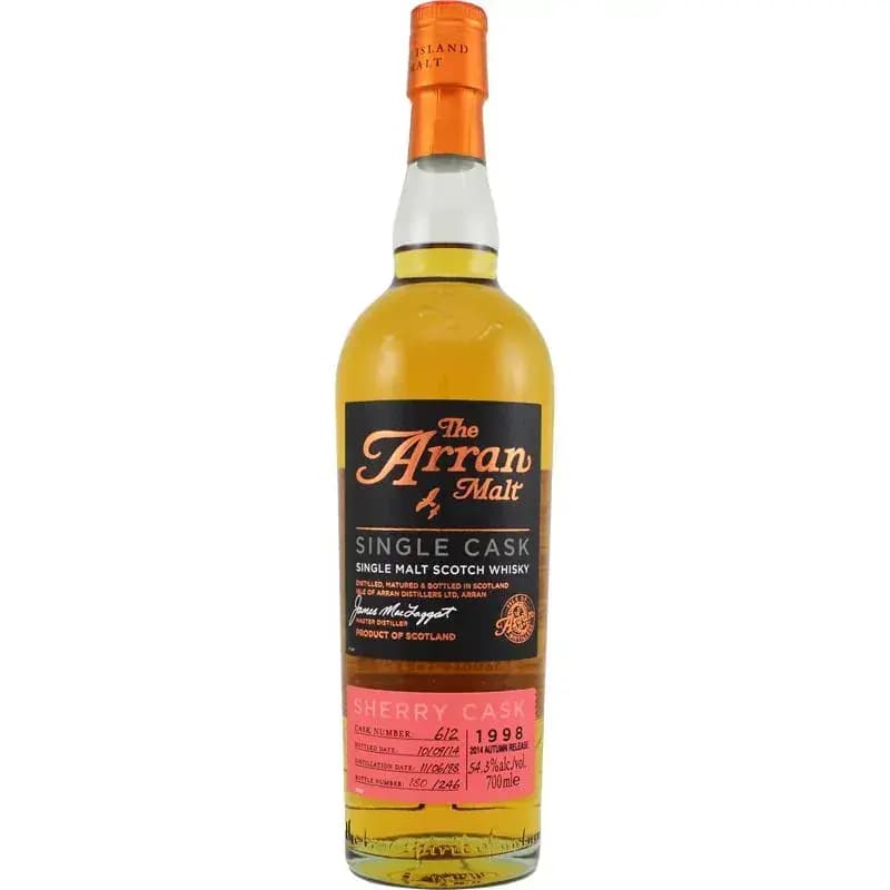 Arran 1998 Single Cask - 2014 Autumn Release Cask Nr.612