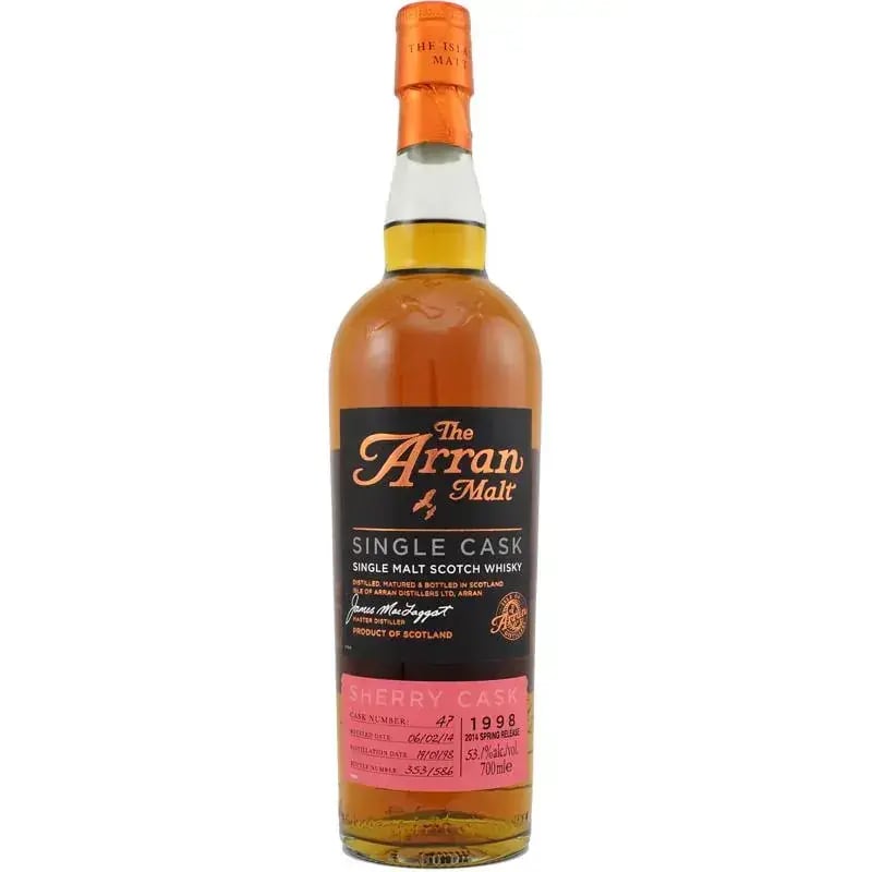 Arran 1998 Single Cask - 2014 Spring Release Cask Nr.47