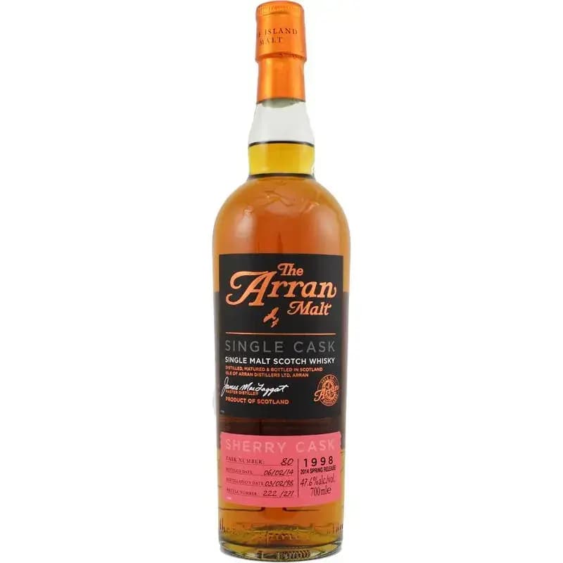 Arran 1998 Single Cask - 2014 Spring Release Cask Nr.80