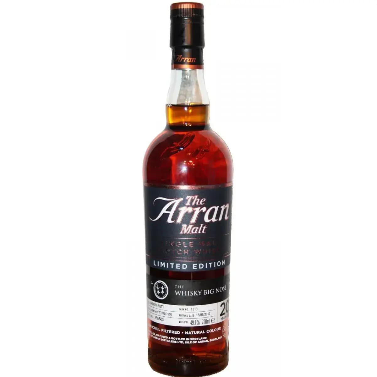Arran 20 Years Old 1996 Cask Nr.1313
