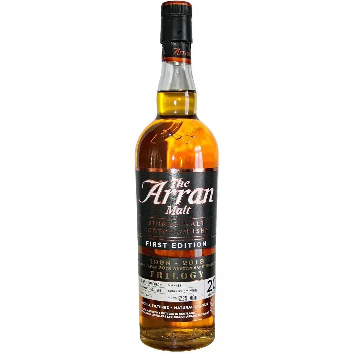 Arran 20 Years Old 1998 First Edition Cask Nr.82