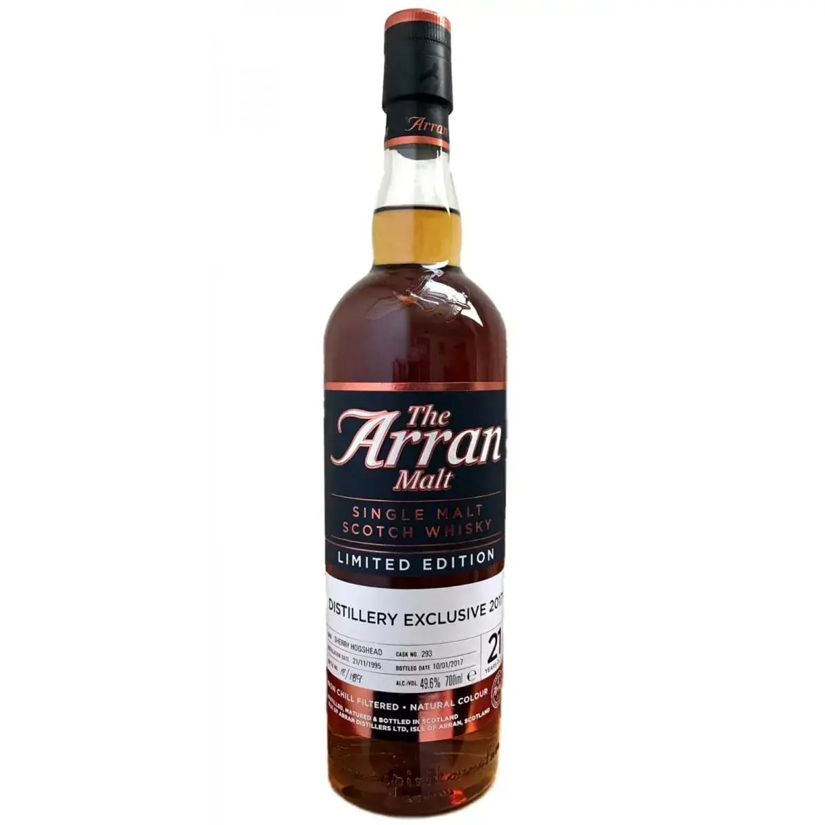 Arran 21 Years Old 1995 Distillery Exclusive Cask Nr.293