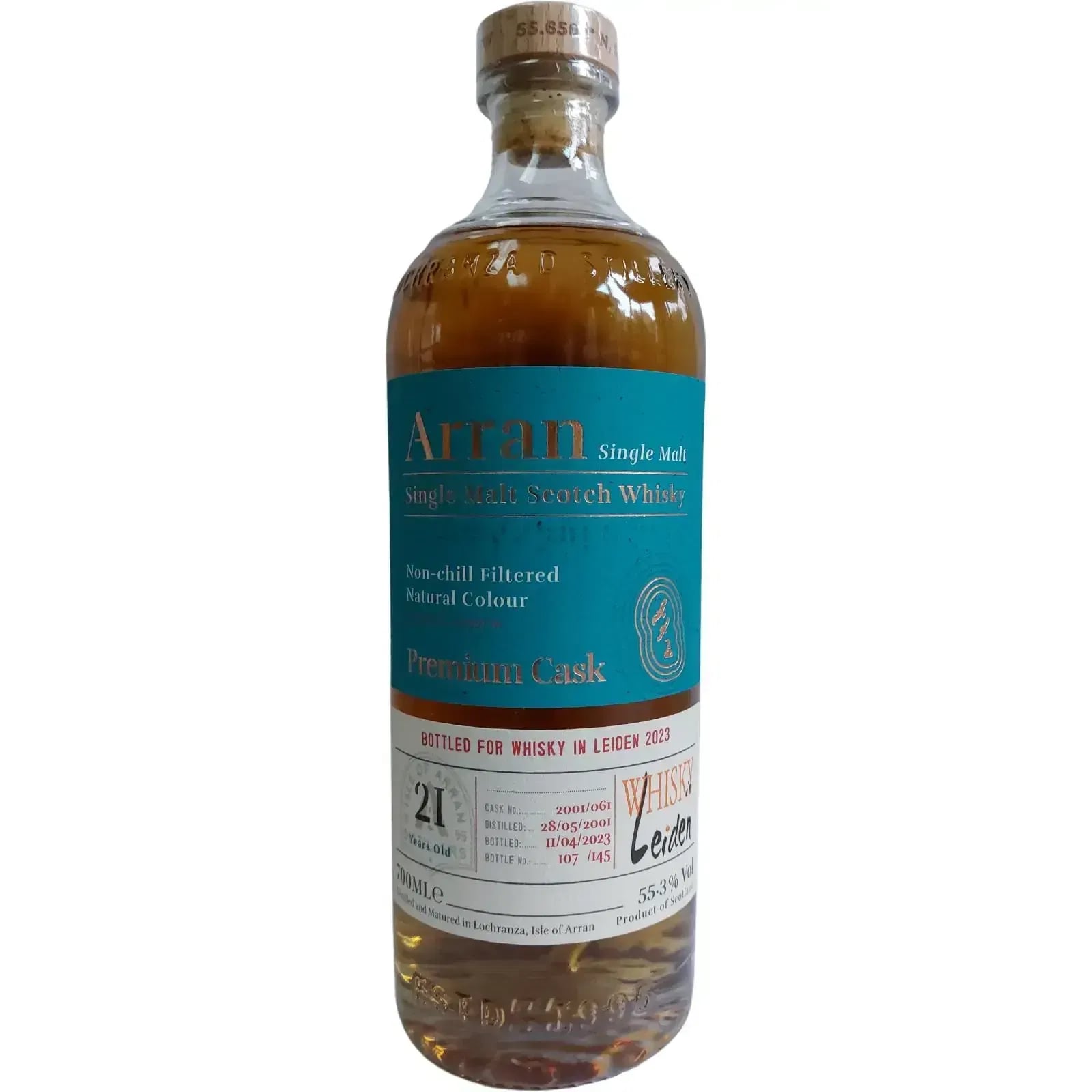 Arran 21 Years Old 2001 Premium Cask Nr.2001/061
