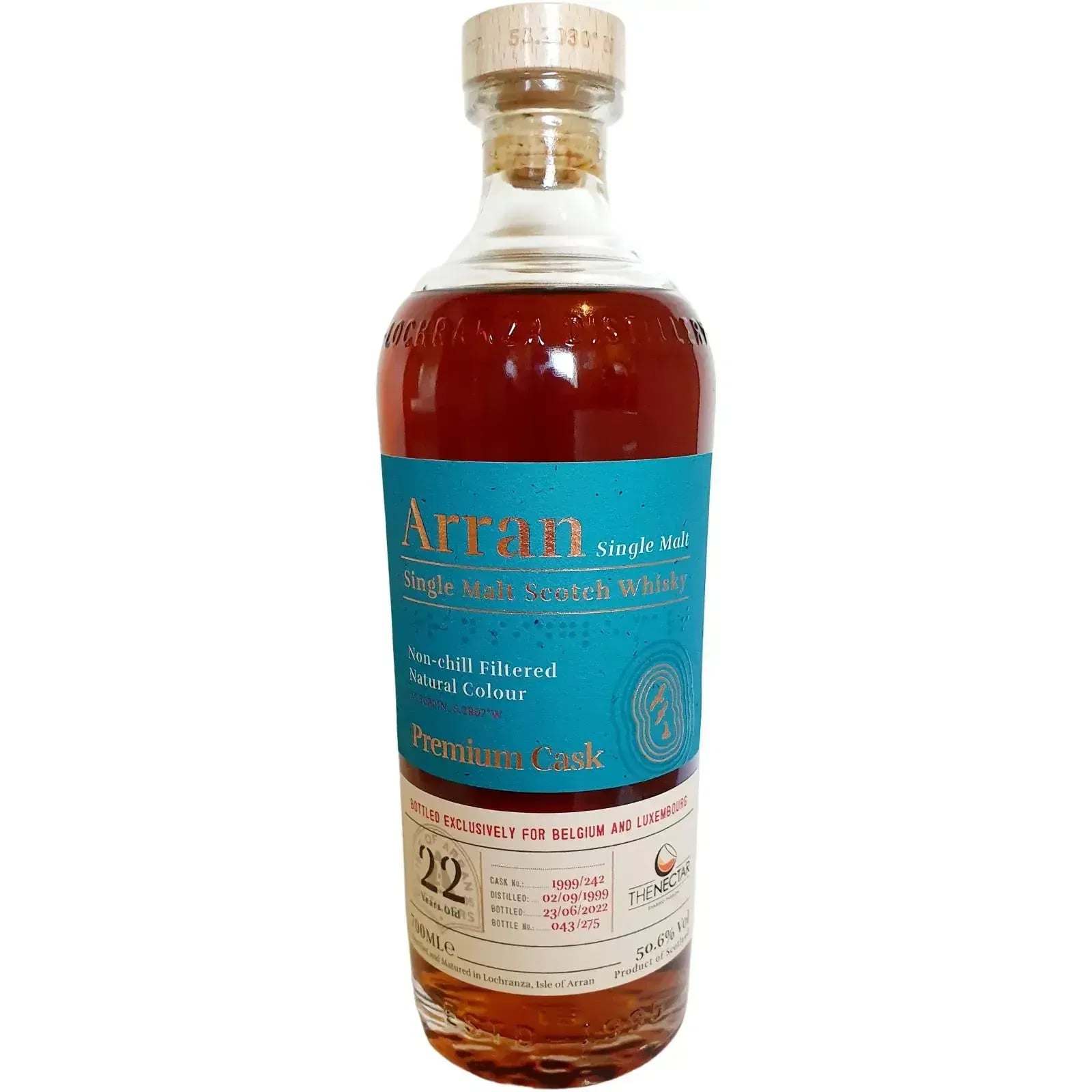 Arran 22 Years Old 1999 Premium Cask Nr.1999/242